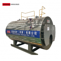 9噸燃油燃氣蒸汽鍋爐可支持定制